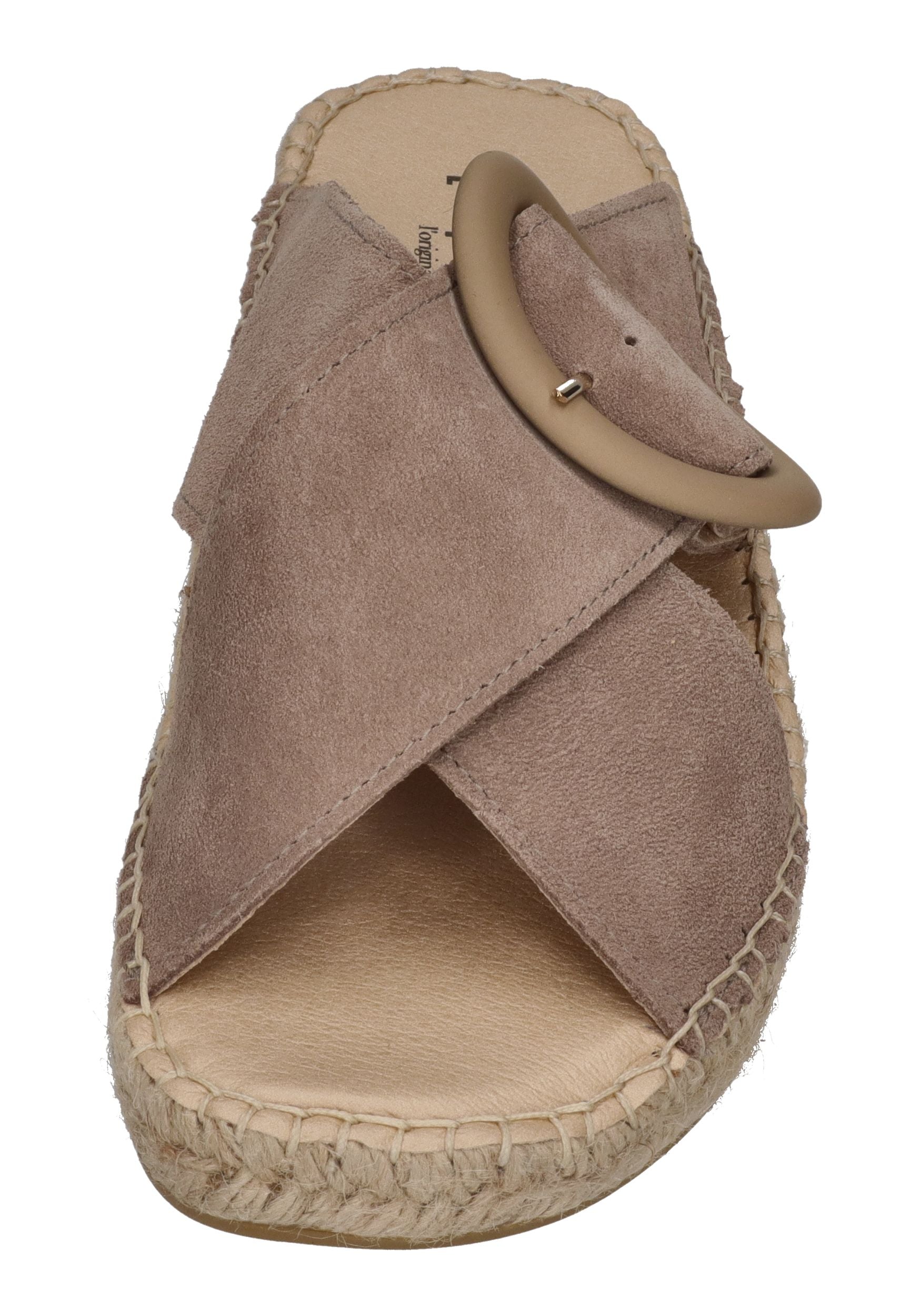 ESPADRIJ L'ORIGINALE Damen Pantolette CROISETTE MONO sable