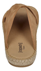 ESPADRIJ L'ORIGINALE Herren Pantolette - CROISETTE VELOUR MEN - cognac