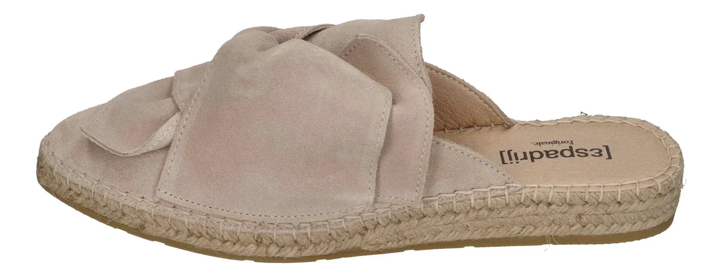 ESPADRIJ L'ORIGINALE Damen Pantolette - MULE BOUCLE KNOT - beige – Pantoletten – Bild 2