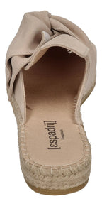 ESPADRIJ L'ORIGINALE Damen Pantolette - MULE BOUCLE KNOT - beige – Pantoletten – Bild 5