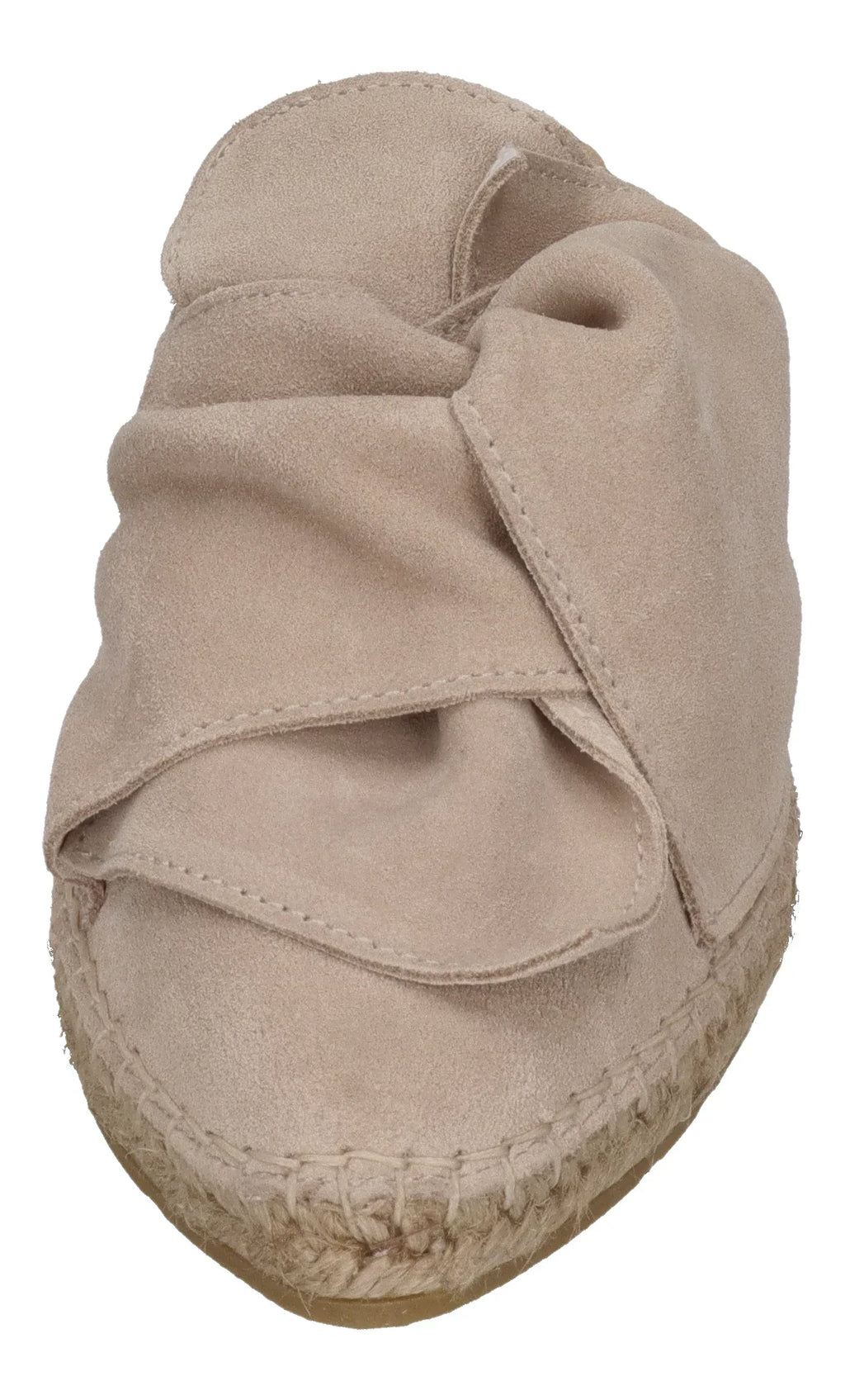 ESPADRIJ L'ORIGINALE Damen Pantolette - MULE BOUCLE KNOT - beige – Pantoletten – Bild 3
