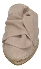 ESPADRIJ L'ORIGINALE Damen Pantolette - MULE BOUCLE KNOT - beige – Pantoletten – Bild 3