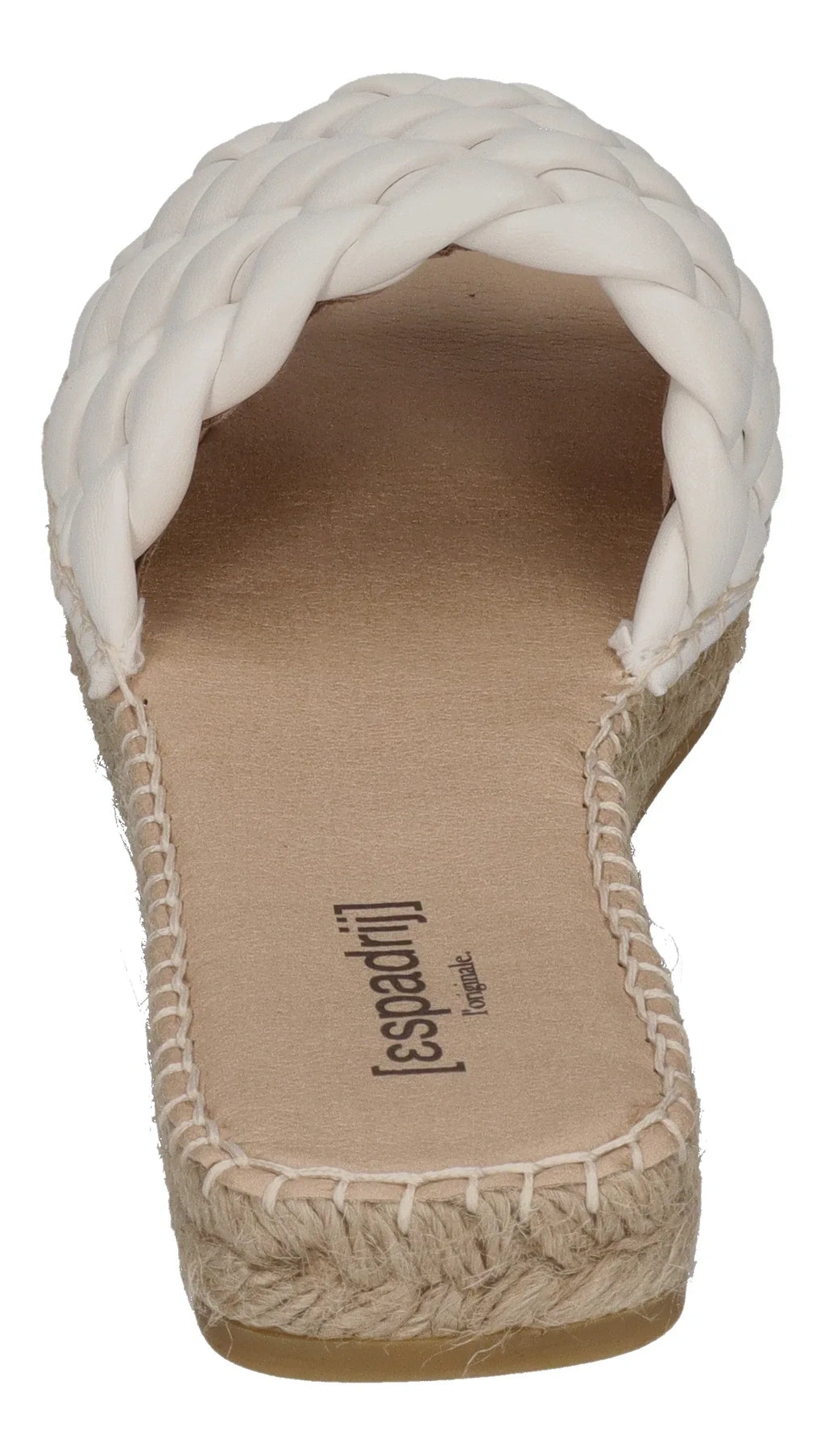 ESPADRIJ L'ORIGINALE Damen Pantolette - NICE - blanc