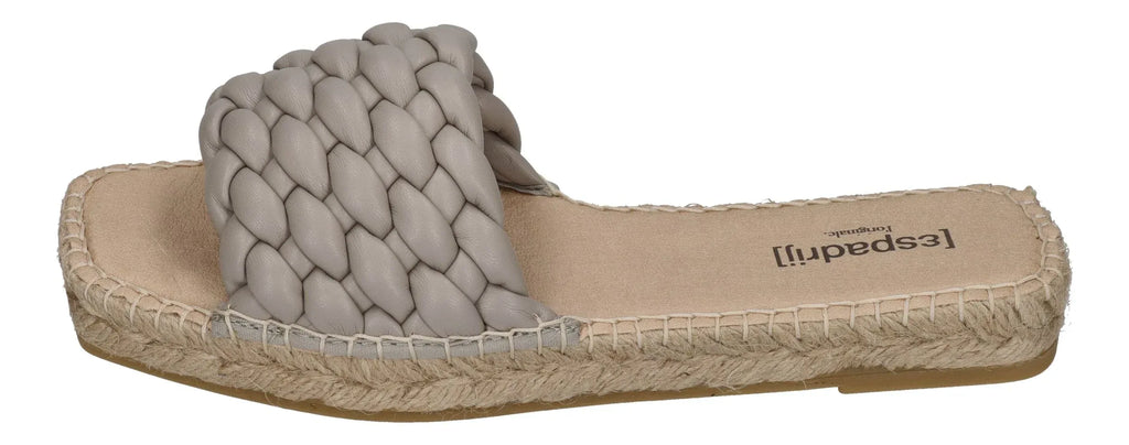 ESPADRIJ L'ORIGINALE Damen Pantolette - NICE - gris