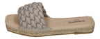 ESPADRIJ L'ORIGINALE Damen Pantolette - NICE - gris