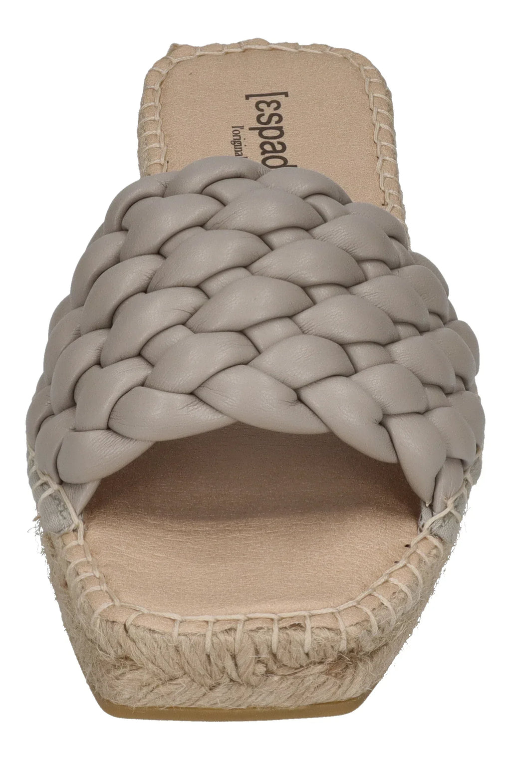 ESPADRIJ L'ORIGINALE Damen Pantolette - NICE - gris