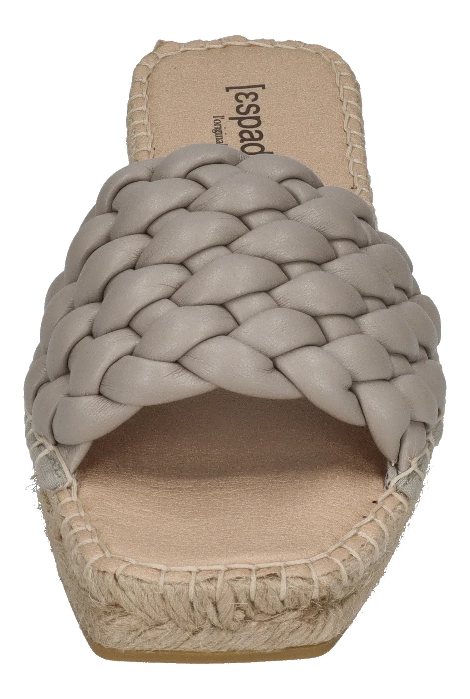 ESPADRIJ L'ORIGINALE Damen Pantolette - NICE - gris