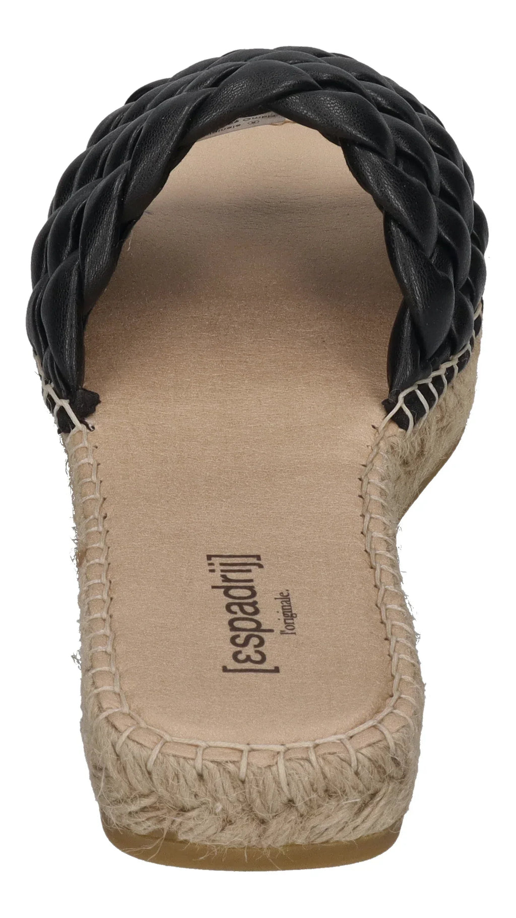 ESPADRIJ L'ORIGINALE Damen Pantolette - NICE - noir