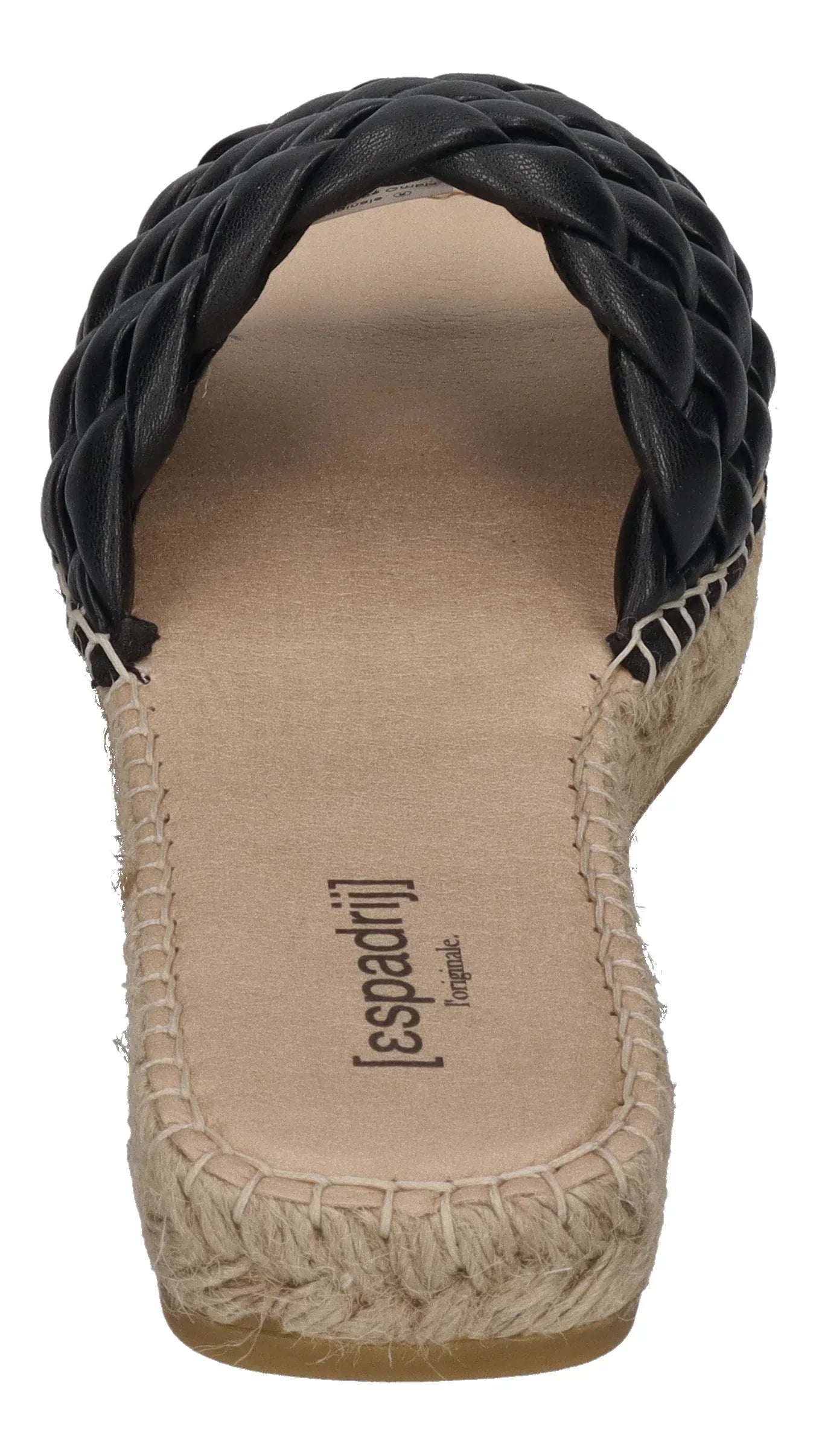 ESPADRIJ L'ORIGINALE Damen Pantolette - NICE - noir