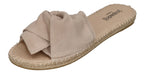 ESPADRIJ L'ORIGINALE Damen Pantolette PLAGE BOUCLE VELOUR beige