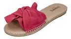 ESPADRIJ L'ORIGINALE Damen Pantolette - PLAGE BOUCLE VELOUR - pink