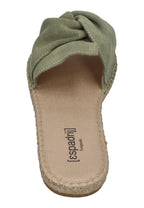 ESPADRIJ L'ORIGINALE Damen Pantolette PLAGE BOUCLE VELOUR sage