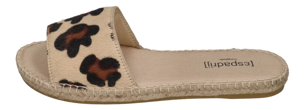 ESPADRIJ L'ORIGINALE Damen Pantolette - PLAGE LEO - leopard