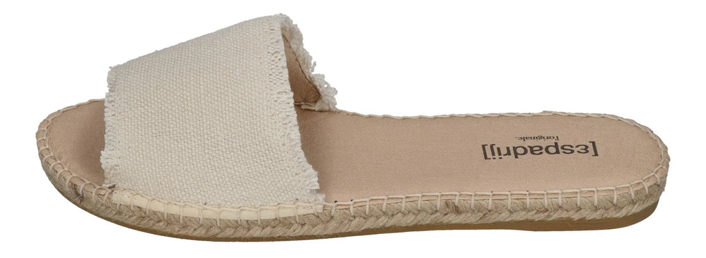 ESPADRIJ L'ORIGINALE Damen Pantoletten - PLAGE LINEN - nature