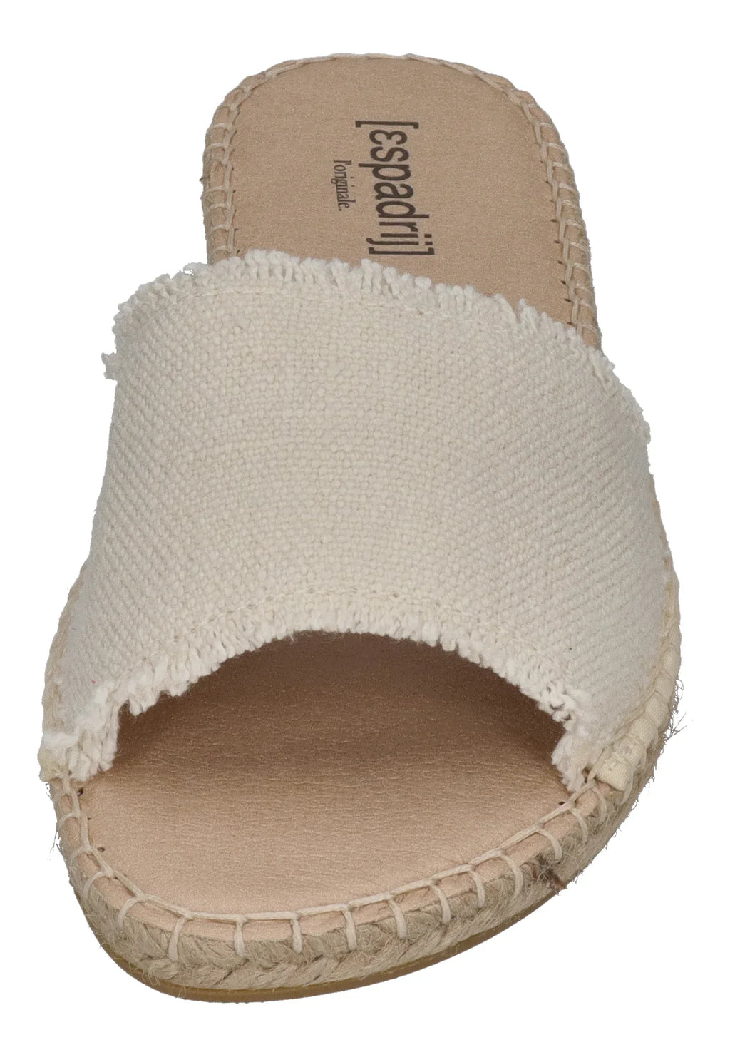 ESPADRIJ L'ORIGINALE Damen Pantoletten - PLAGE LINEN - nature