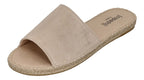 ESPADRIJ L'ORIGINALE Damen Pantolette PLAGE VELOUR beige