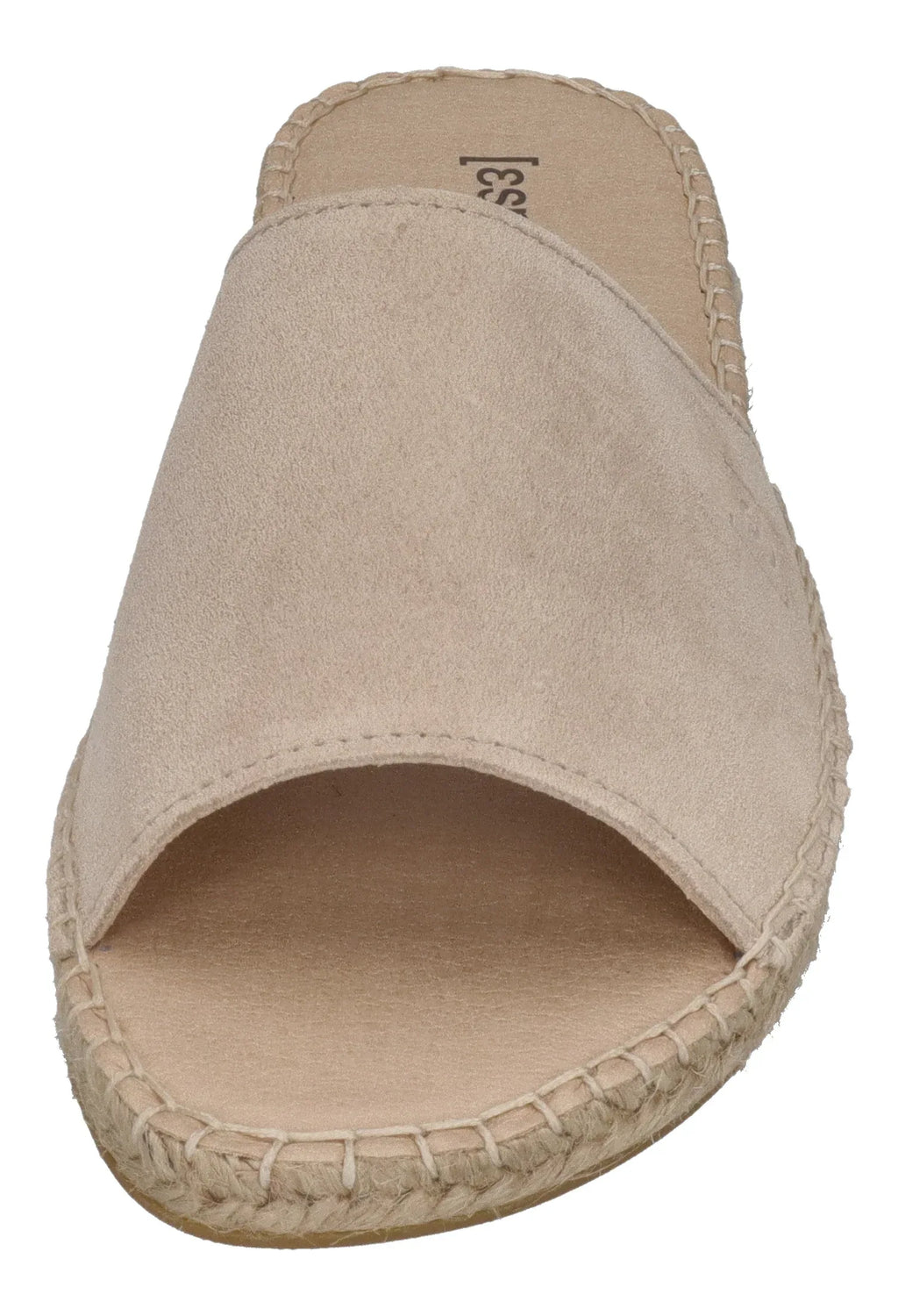 ESPADRIJ L'ORIGINALE Damen Pantolette PLAGE VELOUR beige