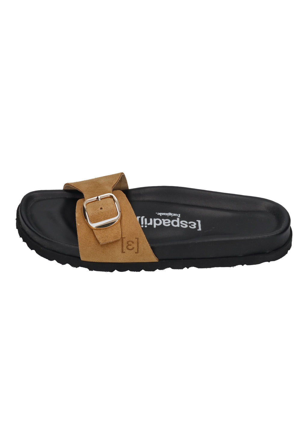 ESPADRIJ L'ORIGINALE Damen Pantolette SOLEA VELOUR tan clair