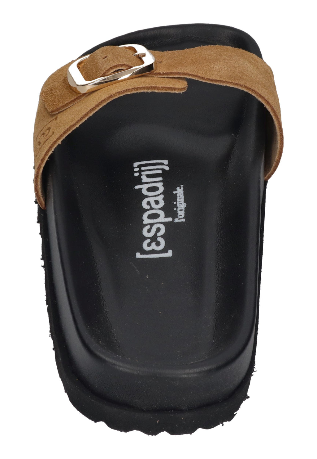 ESPADRIJ L'ORIGINALE Damen Pantolette SOLEA VELOUR tan clair