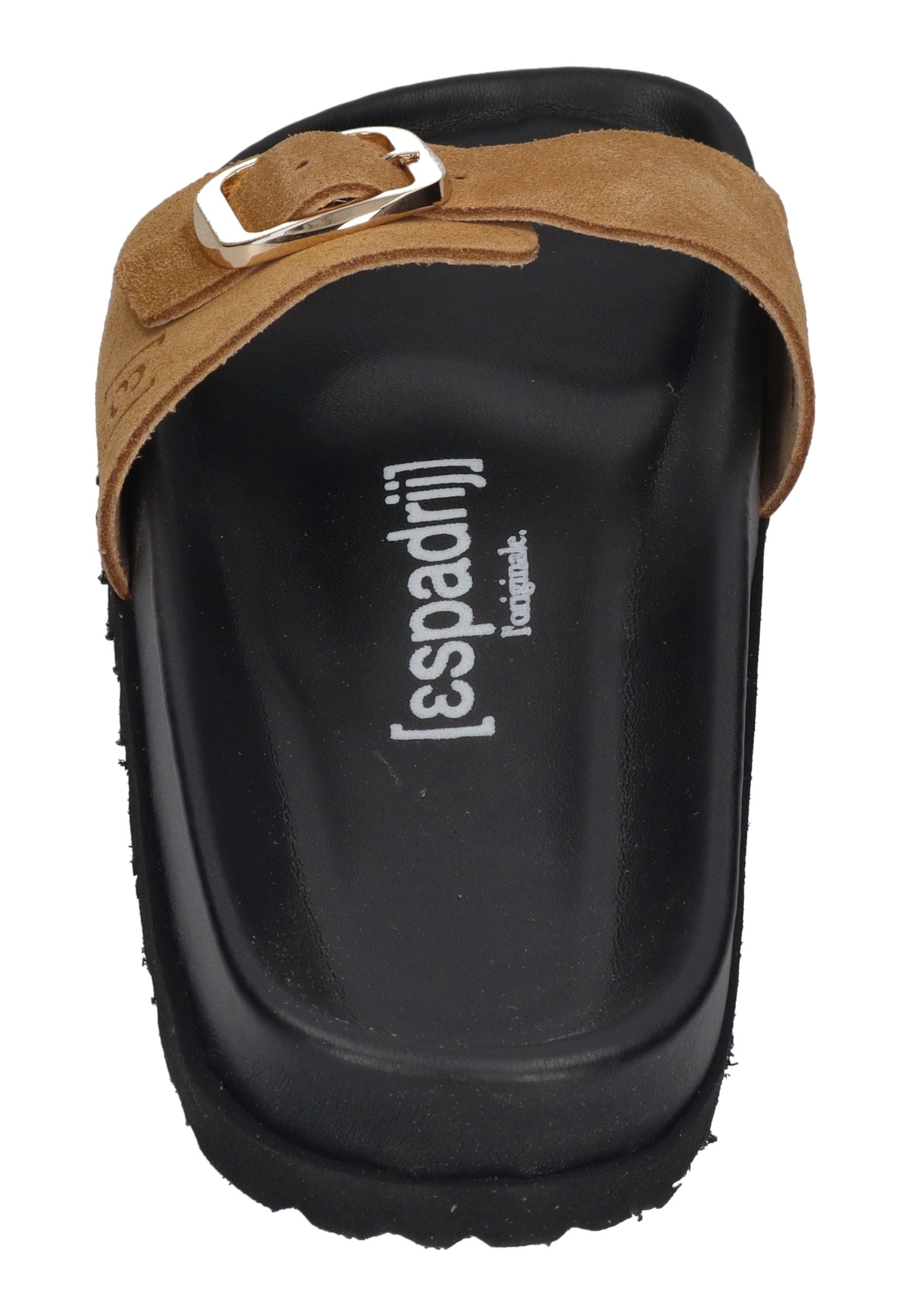 ESPADRIJ L'ORIGINALE Damen Pantolette SOLEA VELOUR tan clair