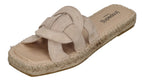 ESPADRIJ L'ORIGINALE Damen Pantoletten - TOURS VELOUR - beige