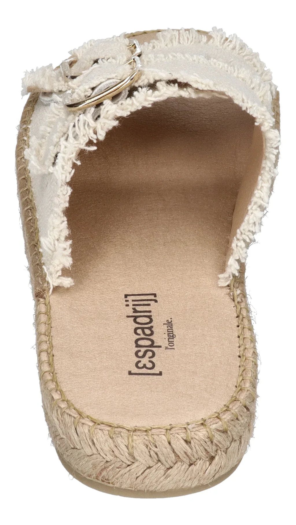 ESPADRIJ L'ORIGINALE Damen Pantoletten CLAQUETTE LINEN nature