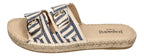 ESPADRIJ L'ORIGINALE Damen Pantoletten CLAQUETTE STRIPES marine