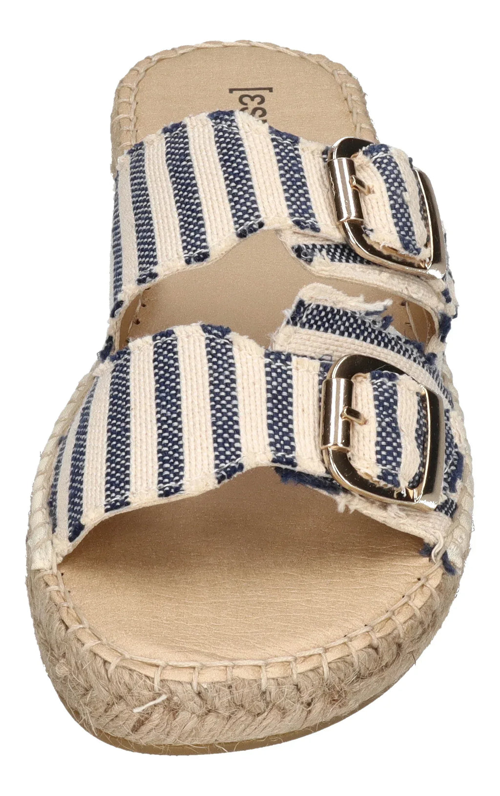 ESPADRIJ L'ORIGINALE Damen Pantoletten CLAQUETTE STRIPES marine