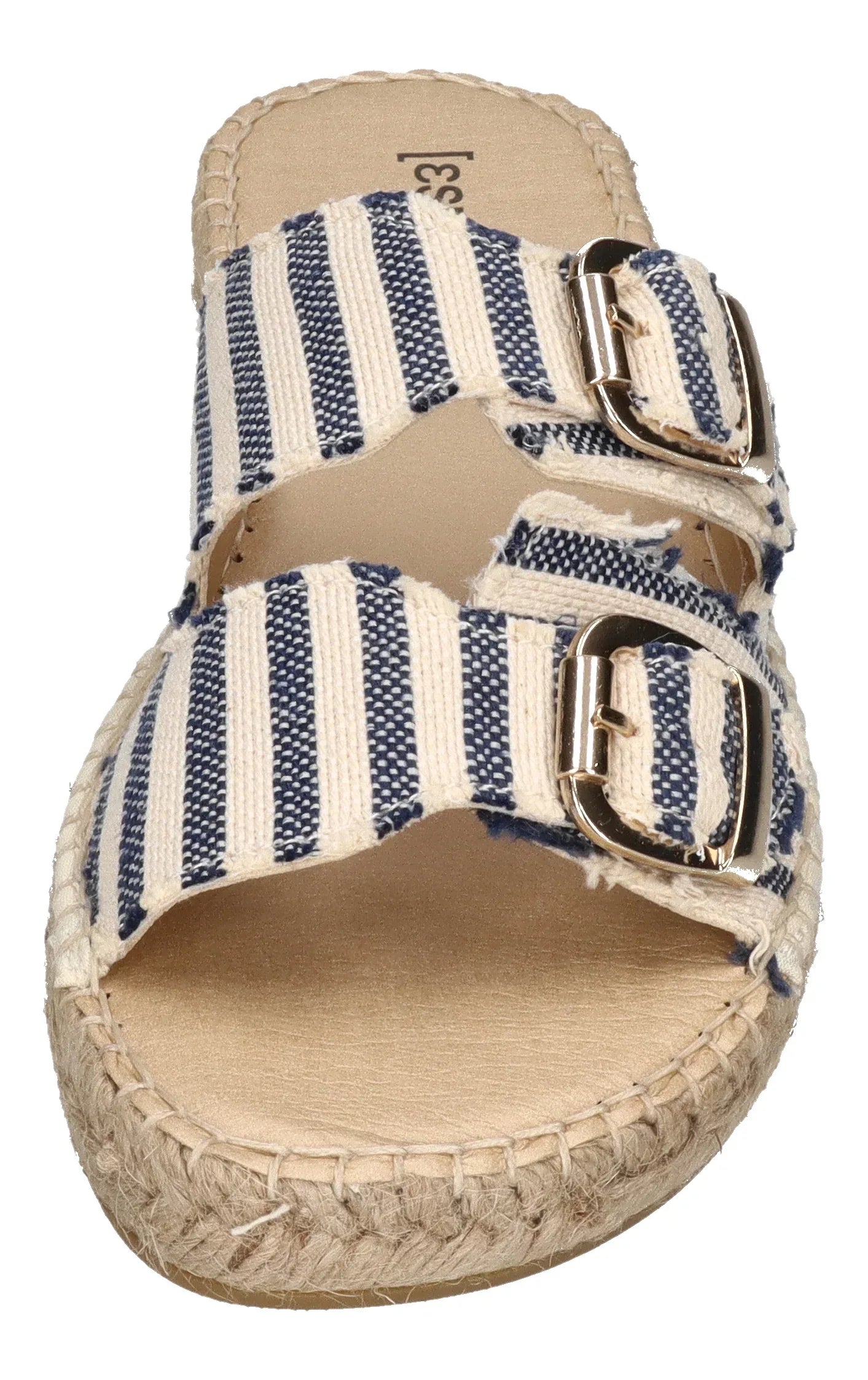 ESPADRIJ L'ORIGINALE Damen Pantoletten CLAQUETTE STRIPES marine