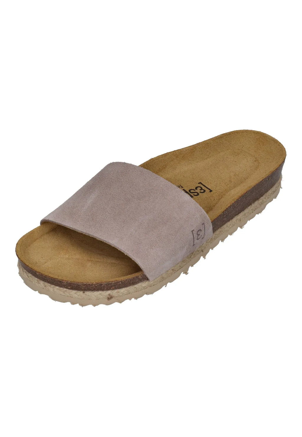 ESPADRIJ L'ORIGINALE Damen Pantoletten COPINE VELOUR sable