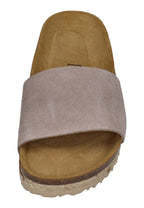 ESPADRIJ L'ORIGINALE Damen Pantoletten COPINE VELOUR sable