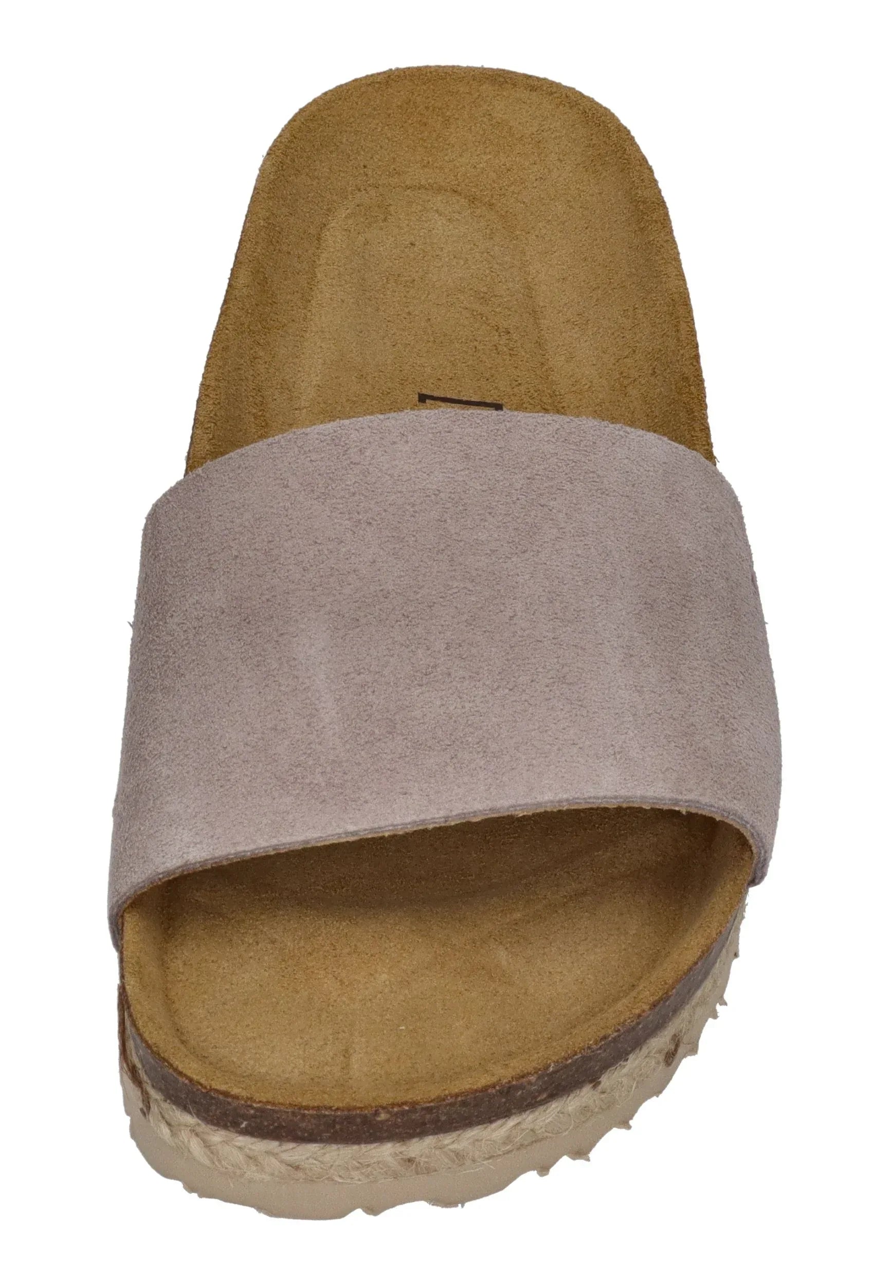 ESPADRIJ L'ORIGINALE Damen Pantoletten COPINE VELOUR sable