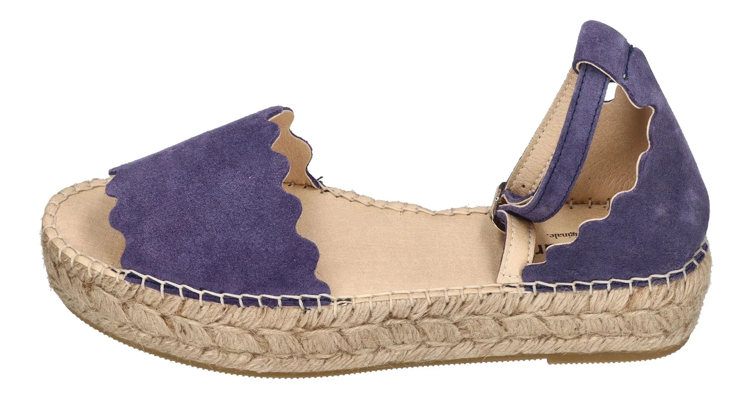 ESPADRIJ L'ORIGINALE Damen Plateausandaletten - LYON - dusty blue