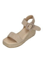 ESPADRIJ L'ORIGINALE Damen Sandalette BETTY MONO HIGH beige – Sandalen & Sandaletten