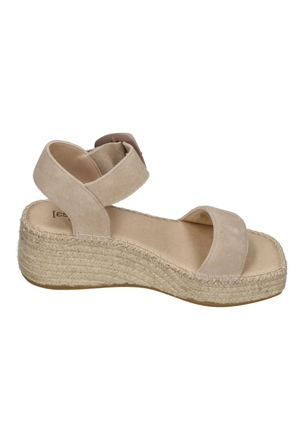 ESPADRIJ L'ORIGINALE Damen Sandalette BETTY MONO HIGH beige – Sandalen & Sandaletten – Bild 4