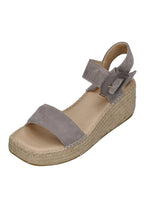 ESPADRIJ L'ORIGINALE Damen Sandalette BETTY MONO HIGH stone