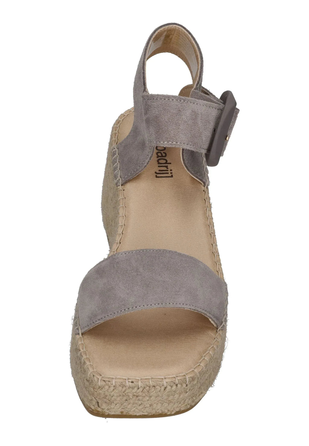 ESPADRIJ L'ORIGINALE Damen Sandalette BETTY MONO HIGH stone