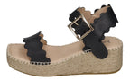 ESPADRIJ L'ORIGINALE Damen Sandalette - LYON HIGH - noir