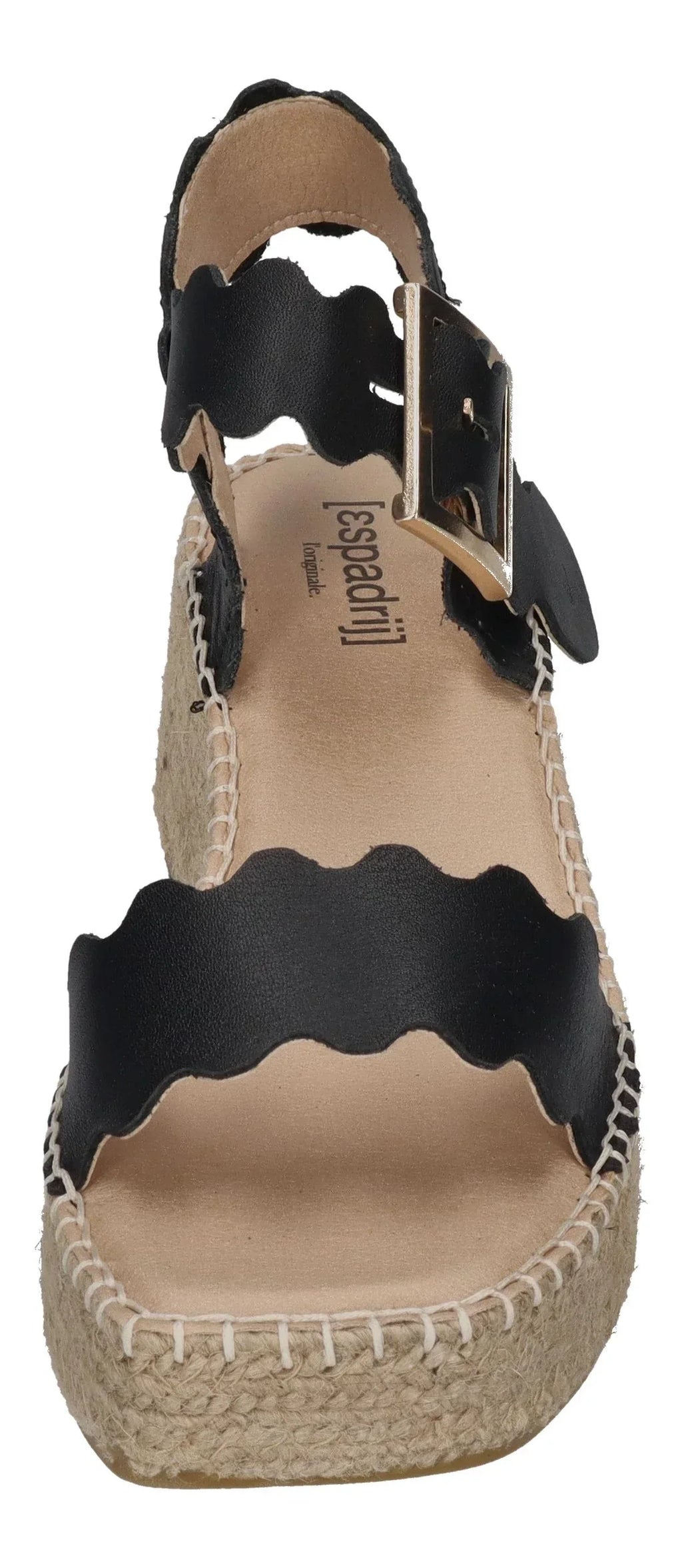 ESPADRIJ L'ORIGINALE Damen Sandalette - LYON HIGH - noir