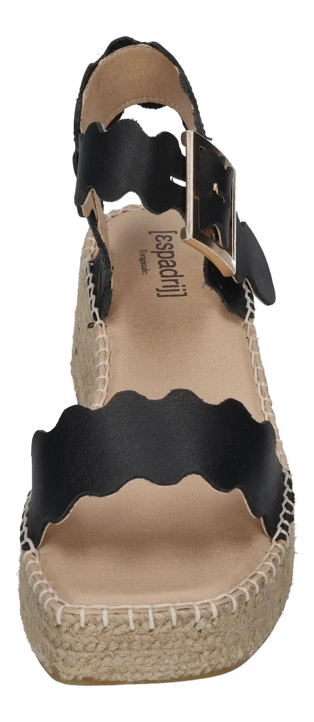 ESPADRIJ L'ORIGINALE Damen Sandalette - LYON HIGH - noir