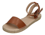 ESPADRIJ L'ORIGINALE Damen Sandalette - NIMES - cognac