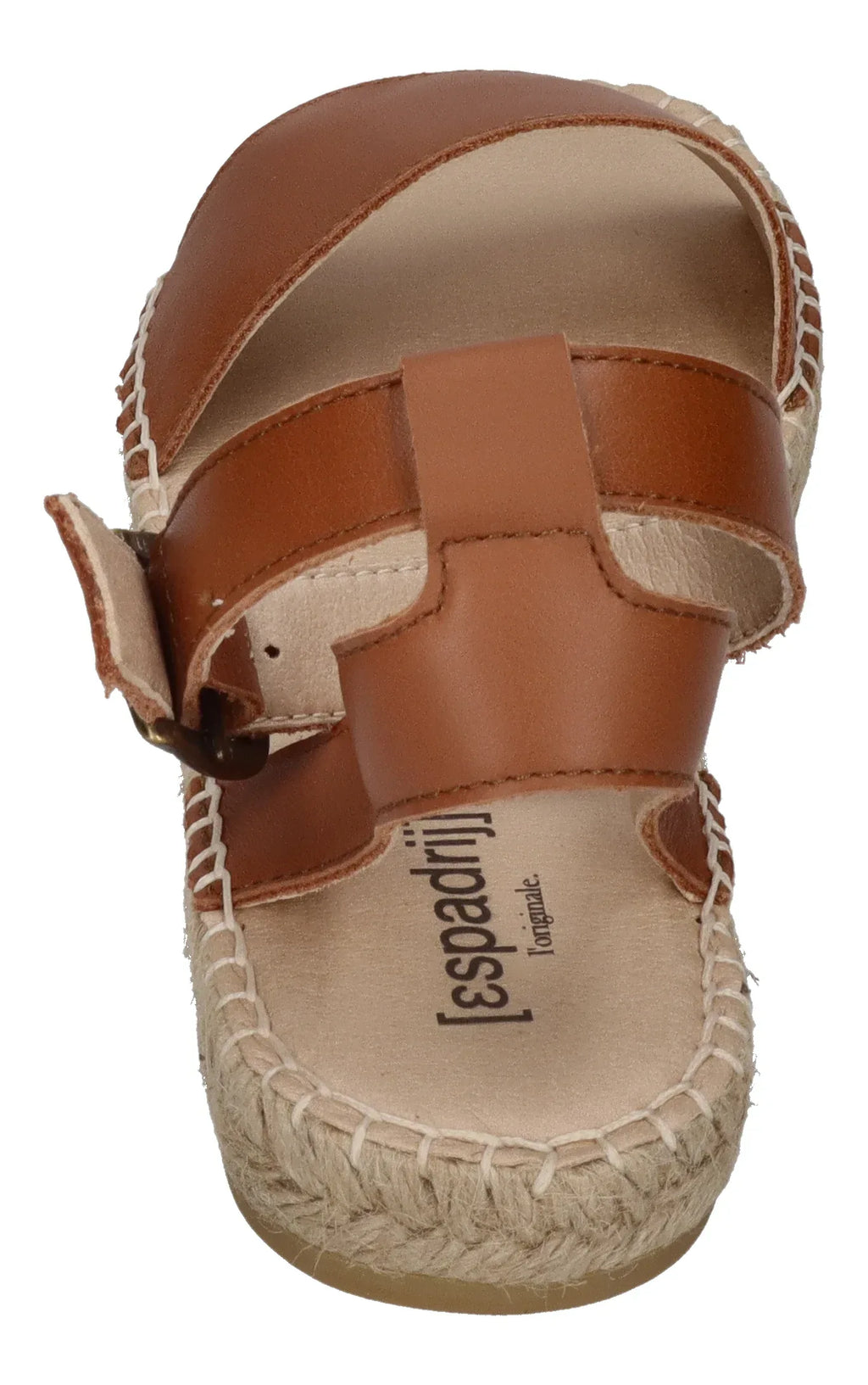 ESPADRIJ L'ORIGINALE Damen Sandalette - NIMES - cognac