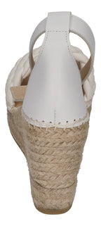ESPADRIJ L'ORIGINALE Damen Sandalette - SAINT TROPEZ TRESSE - blanc