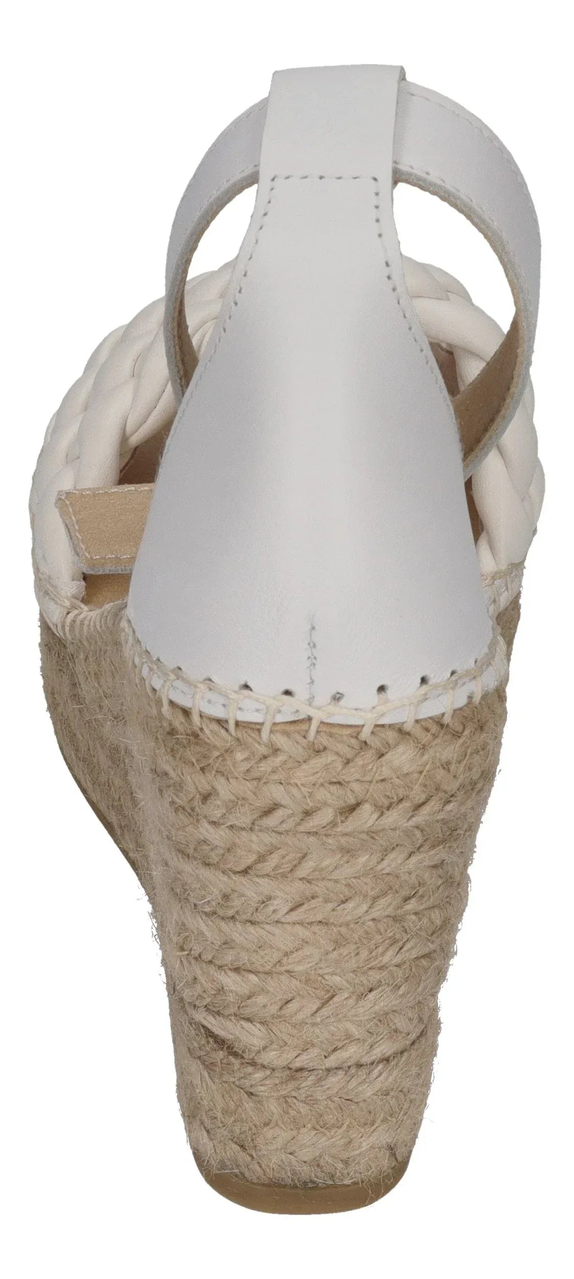 ESPADRIJ L'ORIGINALE Damen Sandalette - SAINT TROPEZ TRESSE - blanc