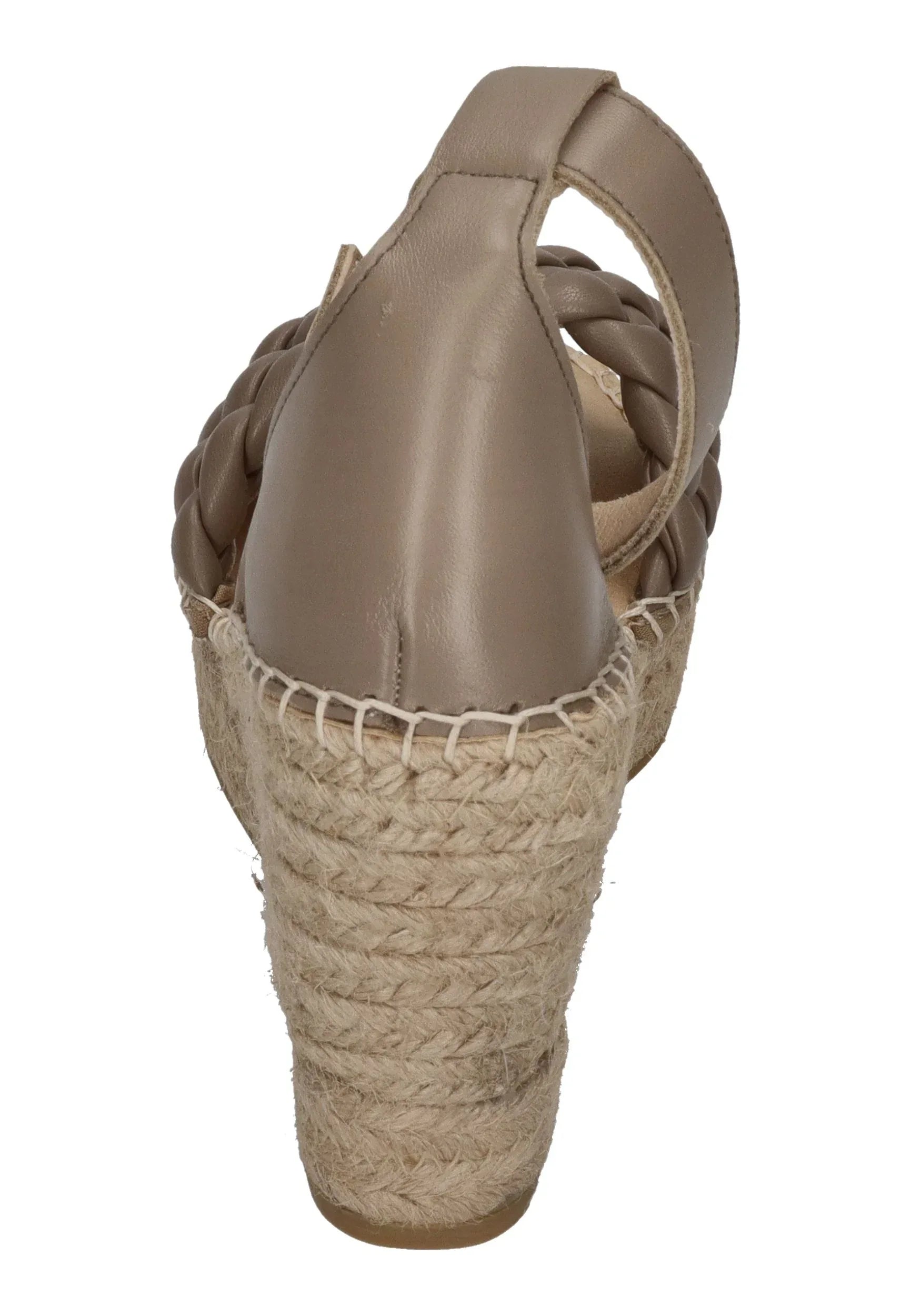 ESPADRIJ L'ORIGINALE Damen Sandalette SAINT TROPEZ TRESSE taupe
