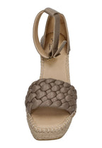 ESPADRIJ L'ORIGINALE Damen Sandalette SAINT TROPEZ TRESSE taupe