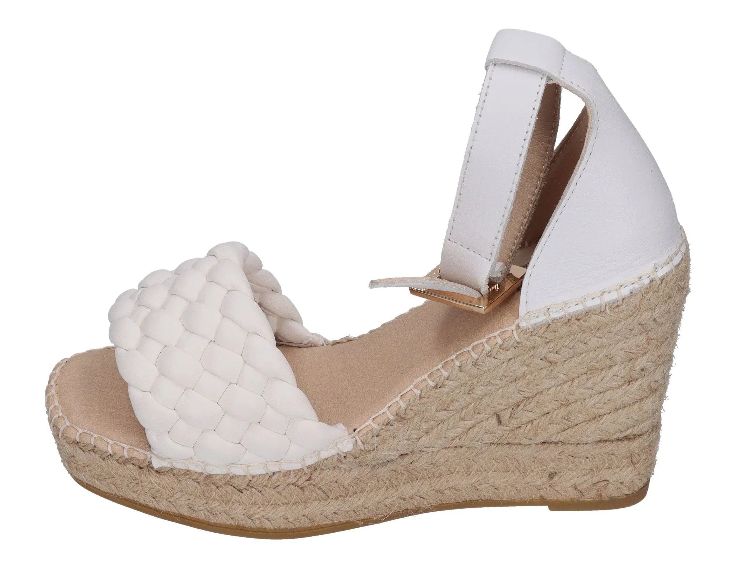 ESPADRIJ L'ORIGINALE Damen Sandalette - SAINT TROPEZ - blanc – Sandale – Bild 2