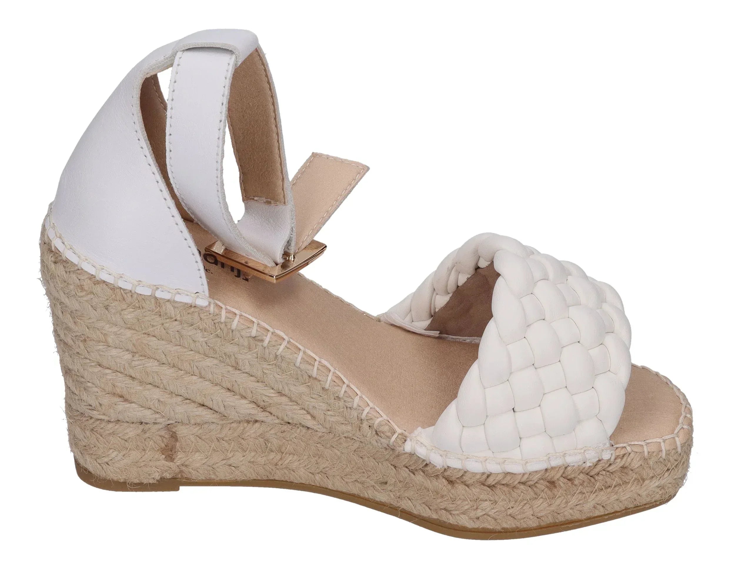 ESPADRIJ L'ORIGINALE Damen Sandalette - SAINT TROPEZ - blanc – Sandale – Bild 4