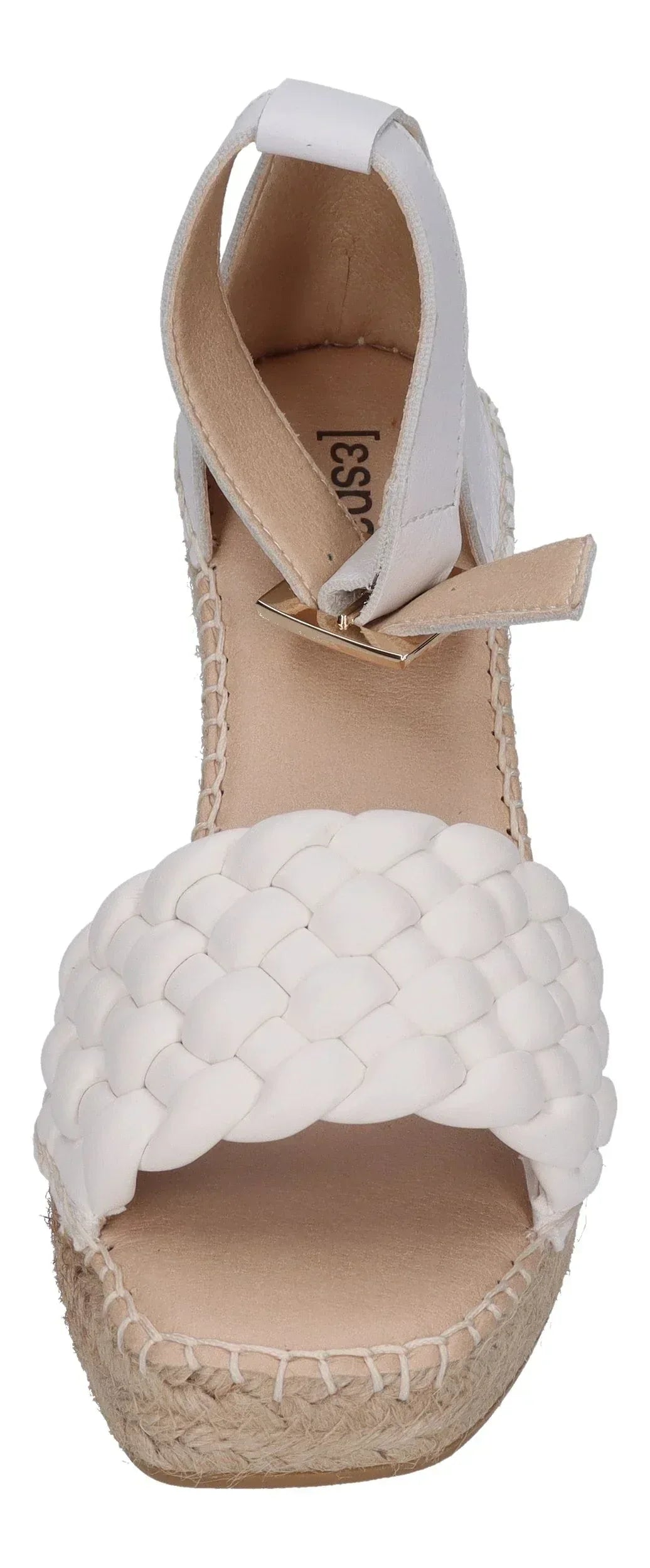ESPADRIJ L'ORIGINALE Damen Sandalette - SAINT TROPEZ - blanc – Sandale – Bild 3