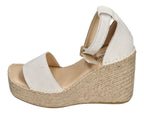 ESPADRIJ L'ORIGINALE Damen Sandaletten DIJON VELOUR sand
